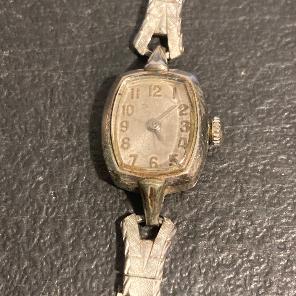 RARE! Bulova Swiss Ladies M8 10K. R.G.P Bezel Stainless Steel